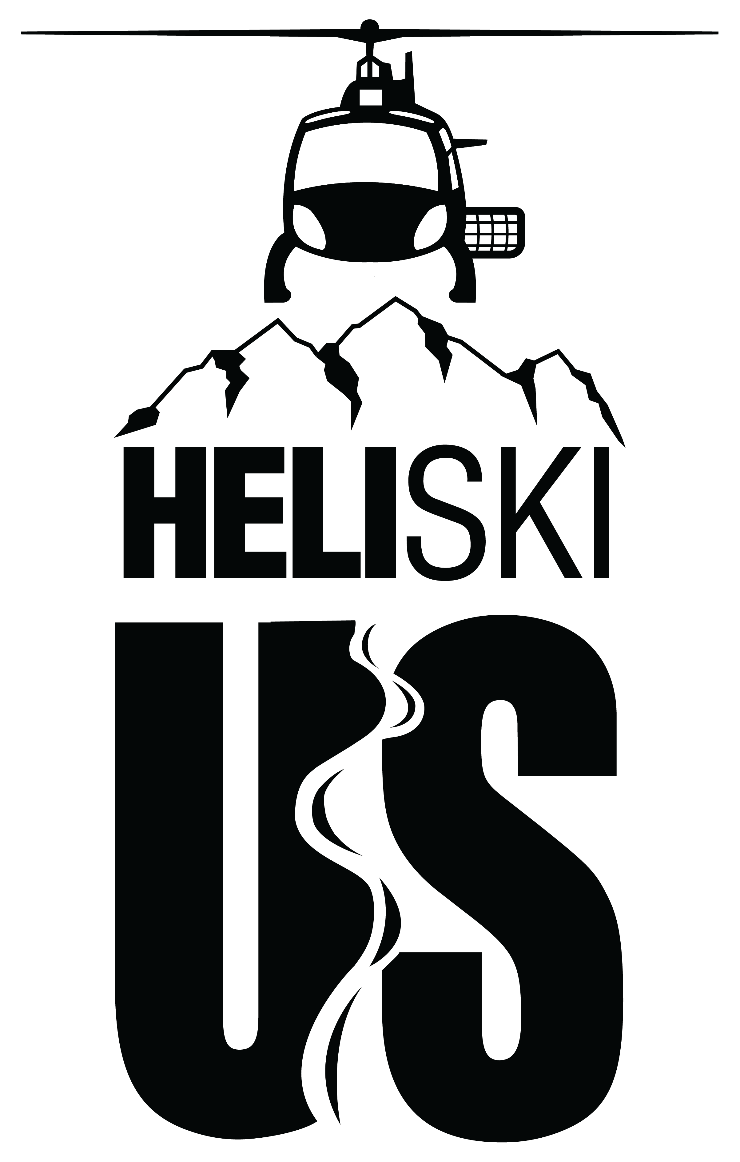 Heli-Ski U.S. Association Logo